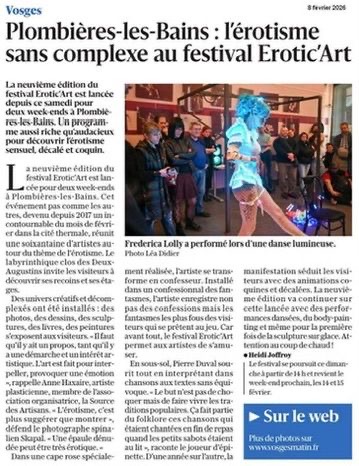 Article de presse EroticArt