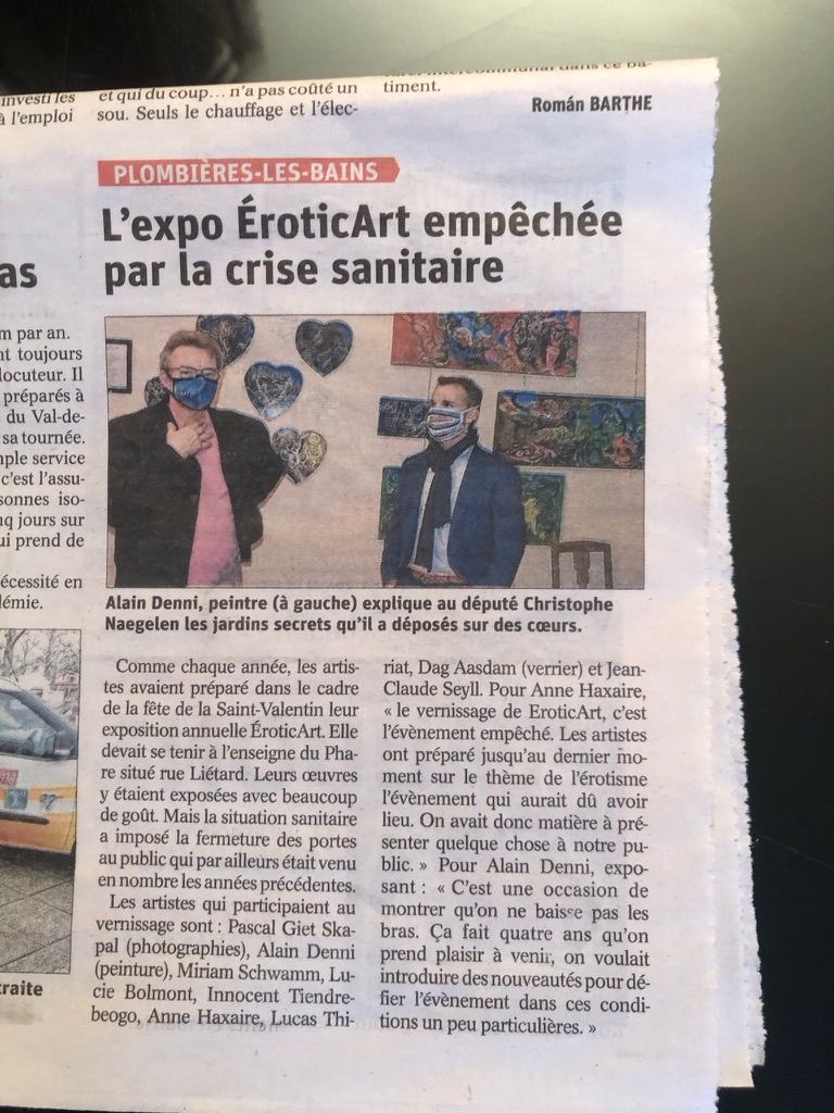 Article de presse EroticArt