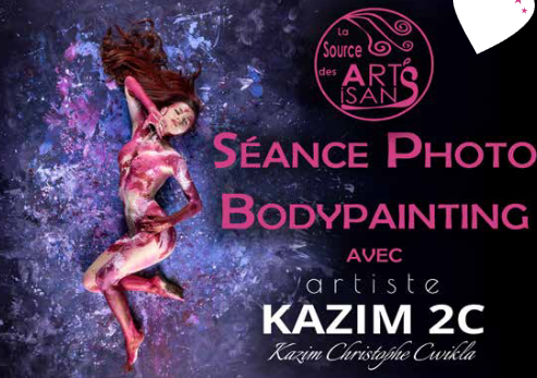 Séance Photo Bodypainting avec Kazim 2C